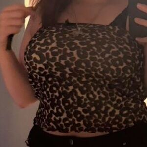 Leopard Print Tank Top
